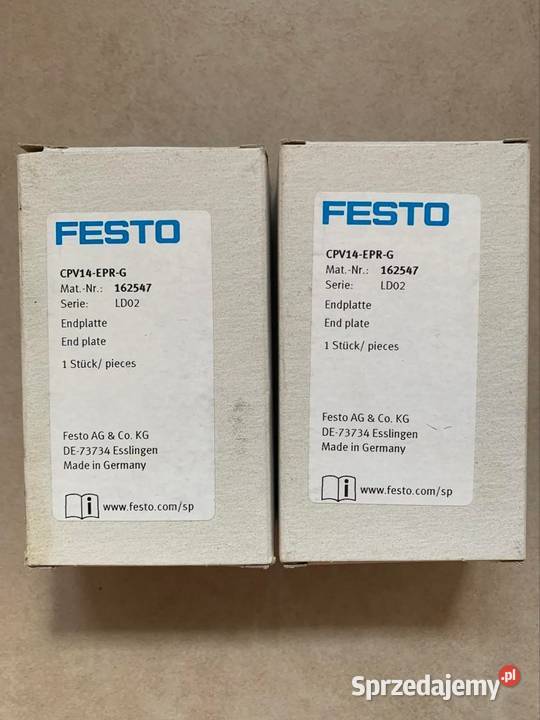 Festo CPV14EPRG CPV14EPRG End Plate 162547 mazowieckie