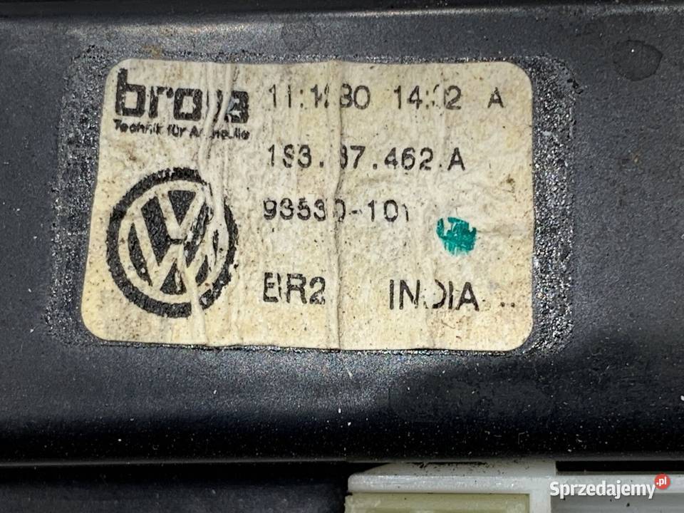 PODNOŚNIK SZYBY PRAWY PRZÓD VW UP 6RU959801 sprzedam