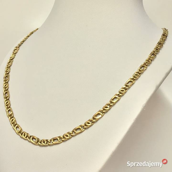 Złoty ŁAŃCUSZEK damski 750 18K cudowny splot złoto Warszawa