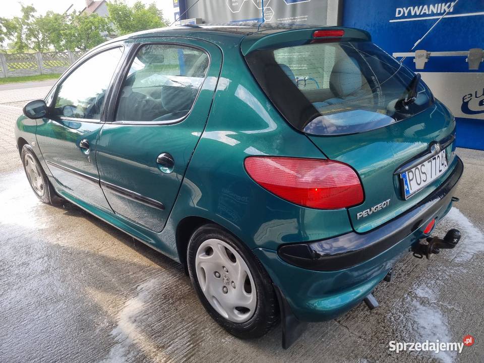 Peugeot 206 14 8v benzyna 5 drzwi bez rdzy hak manualna Ostrów Wielkopolski