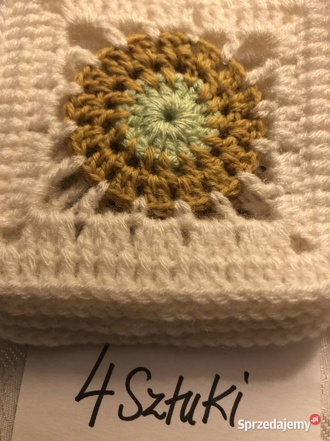 kwadrat babuni kwiaty poduszka narzuta95100 Zegrze sprzedam