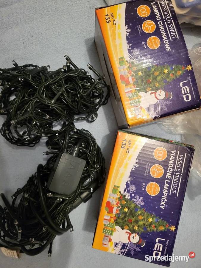 Lampki choinkowe led 17 metrów Gliwice