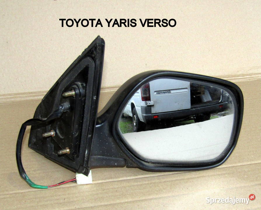 LUSTERKO ZEWNĘTRZNE PRAWE TOYOTA YARIS VERSO Mysłaków sprzedam