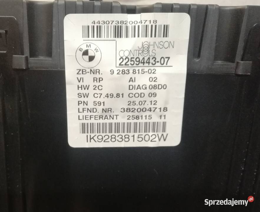 Bmw x1 e84 e90 e91 e92 e93 20d licznik manual Kielce