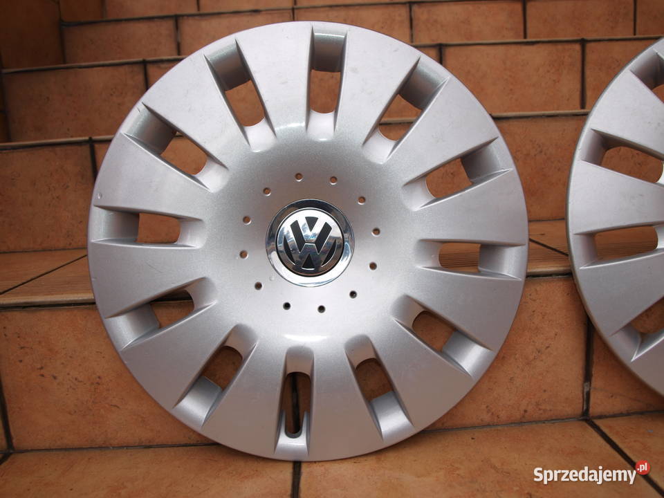 VW Polo kołpaki 15 oryginalne 2 sztuki Kalisz