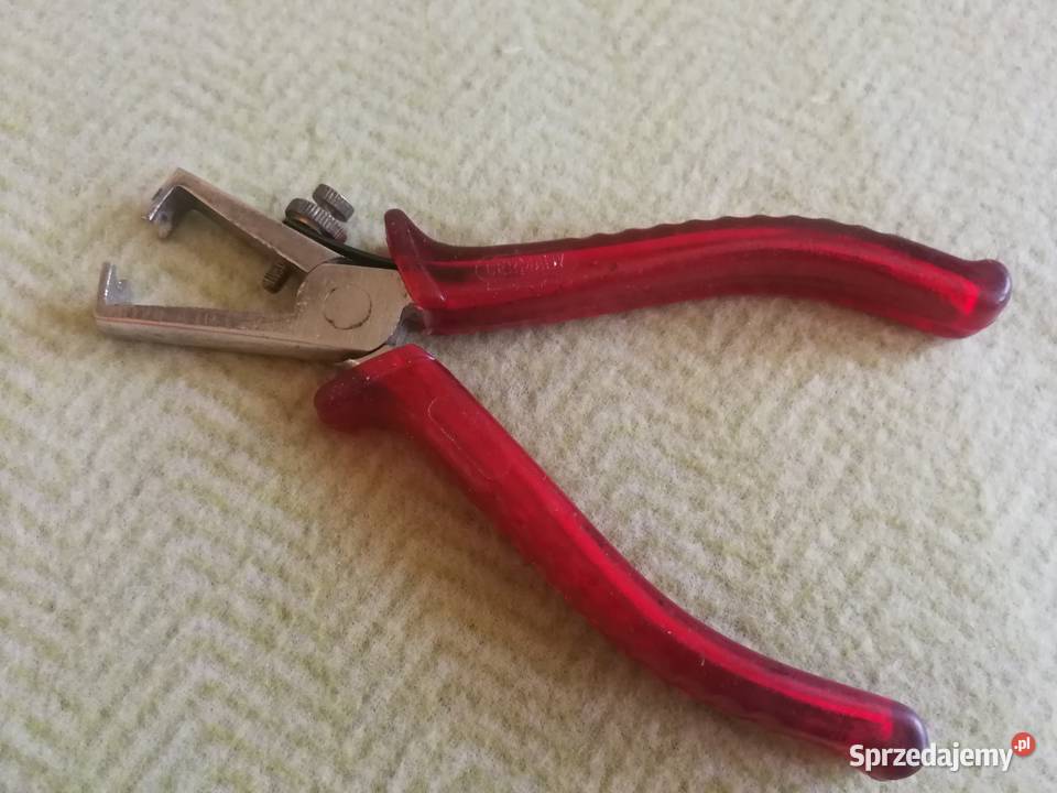 ściągacz izolacji szczypce do kabli Made in Szczecin sprzedam