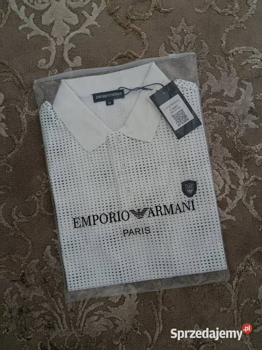 Koszulka polo Emporio Armani elegancka małe logo Białystok