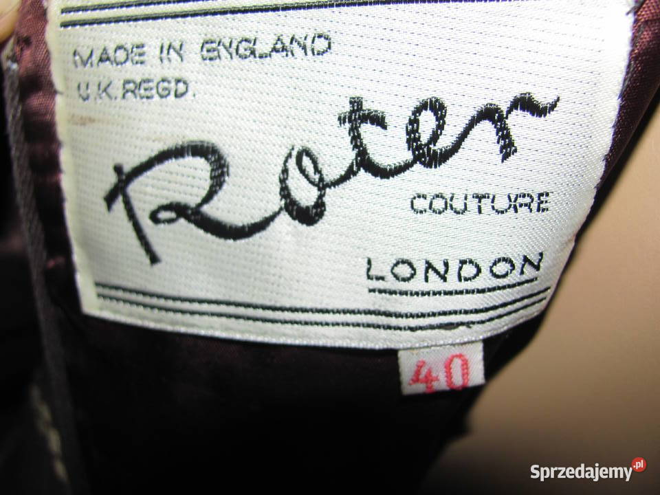 suknia strój regionalny Roter coulture England Zamość