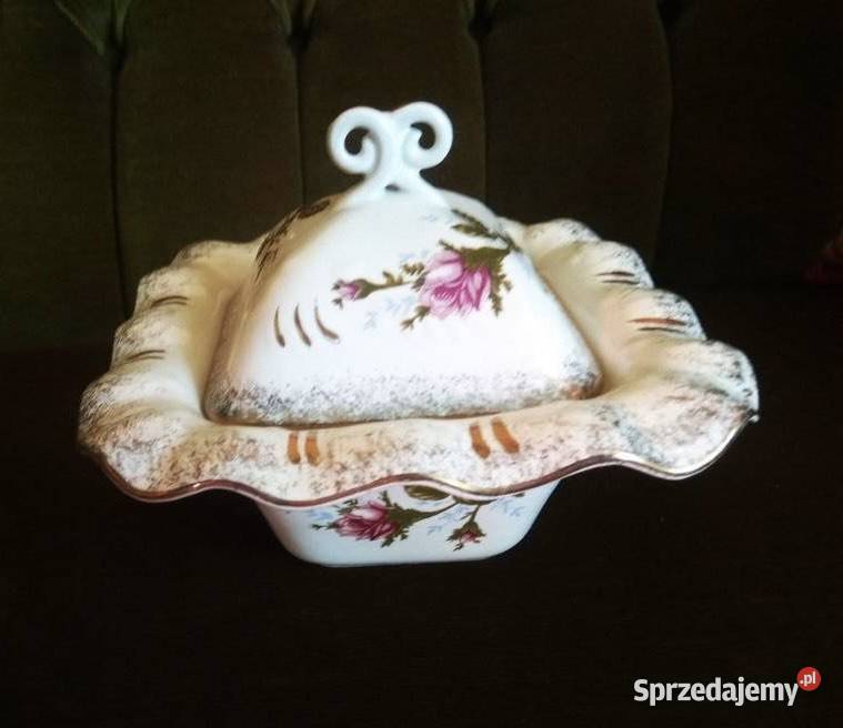 Maselniczka Wz Chodzież Iwona Made in Poland Porcelana i szkło pomorskie Gdańsk