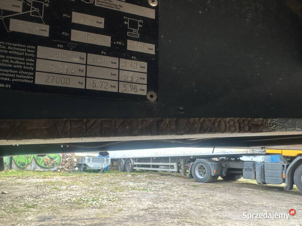 Naczepa Izoterma BOX Fruehauf Kielce