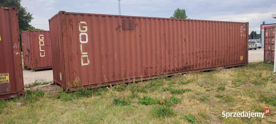 Kontener 40 stopowy Możliwy transport Biznes i Przemysł