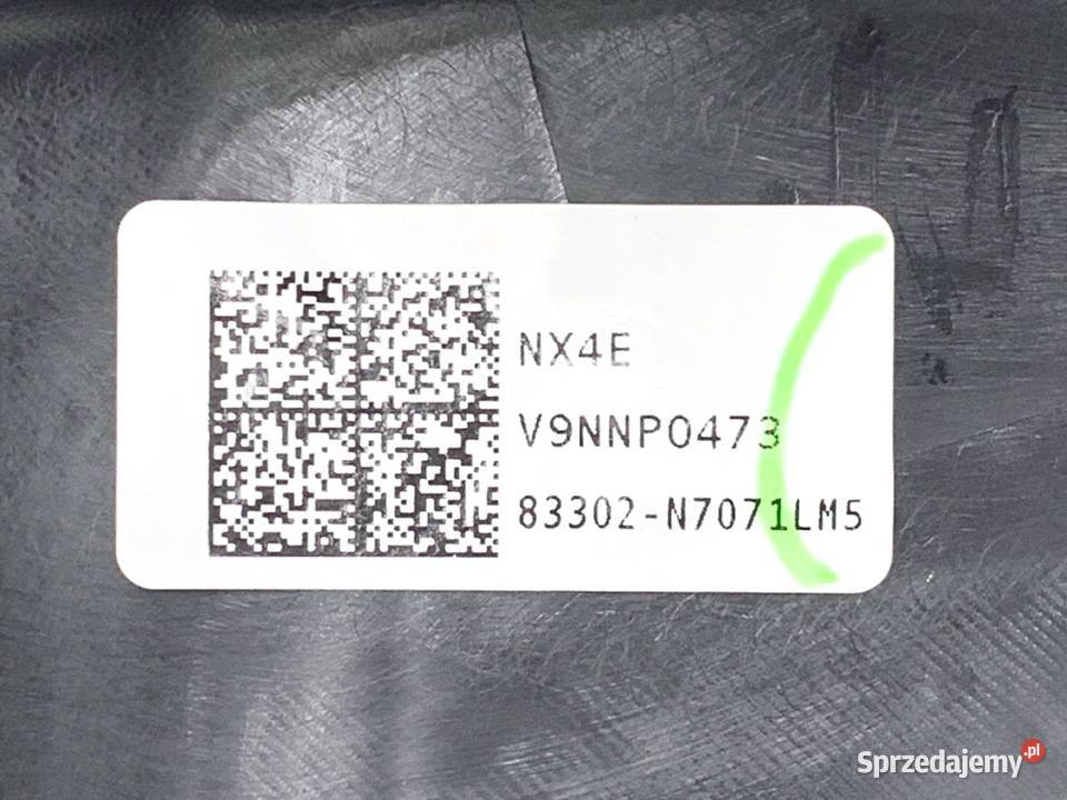 BOCZEK DRZWI PRAWY TYŁ HYUNDAI TUCSON SUV osobowe