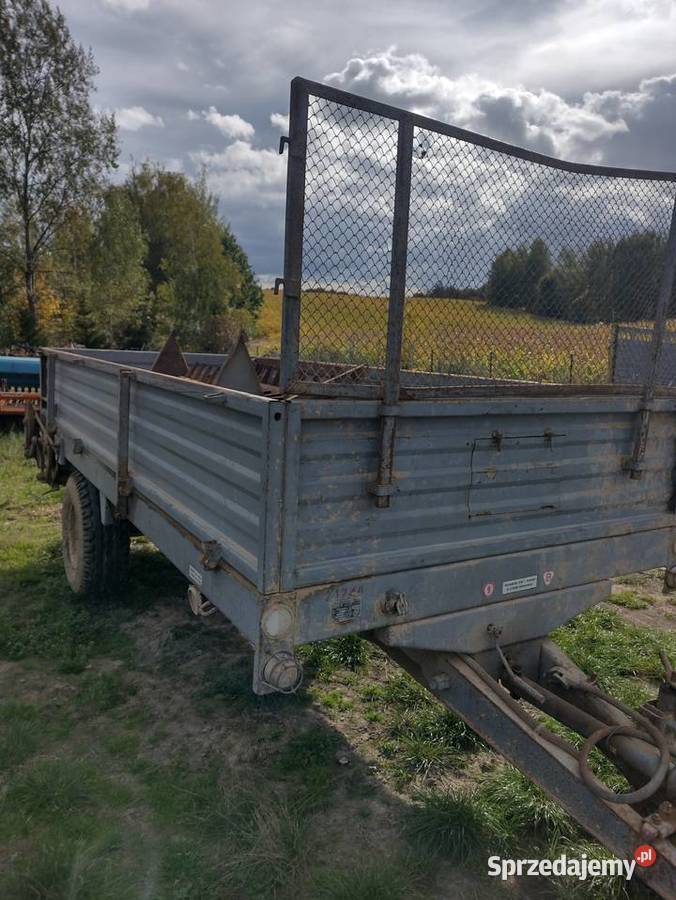 Rozrzutnik obornika jednoosiowy bez rdzy Dowóz nieuszkodzony Spławy Pierwsze sprzedam