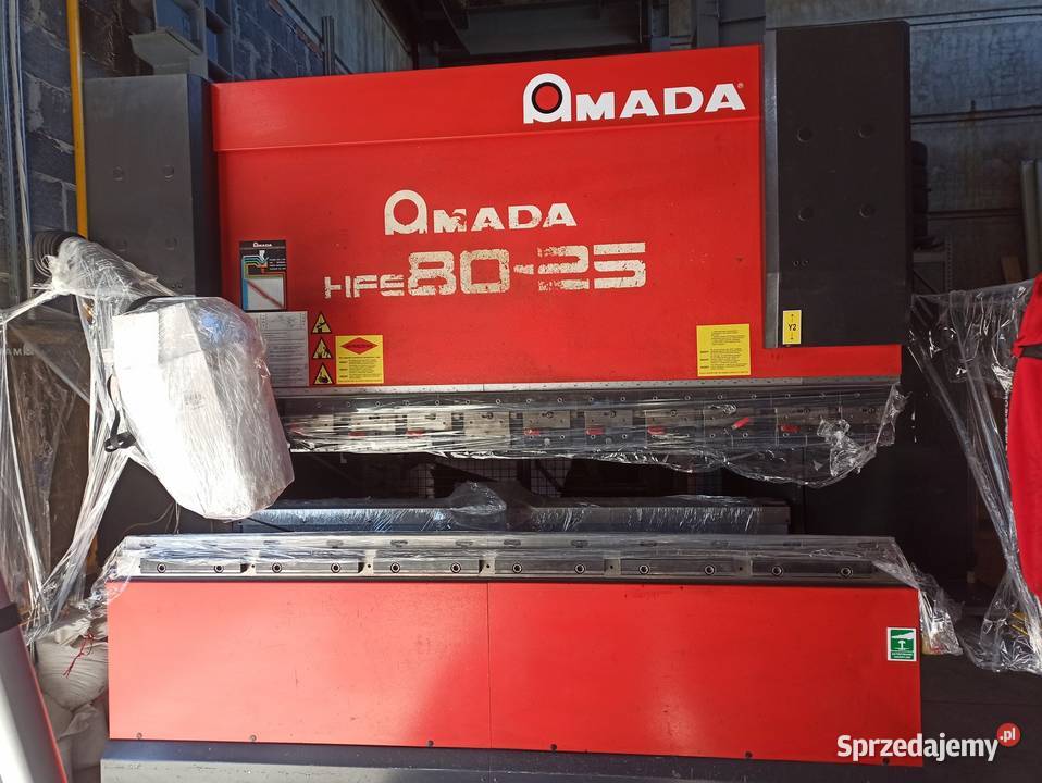Amada 2008 prasa krawędziowa CNC 8025 8 osi stan Wrocław sprzedam
