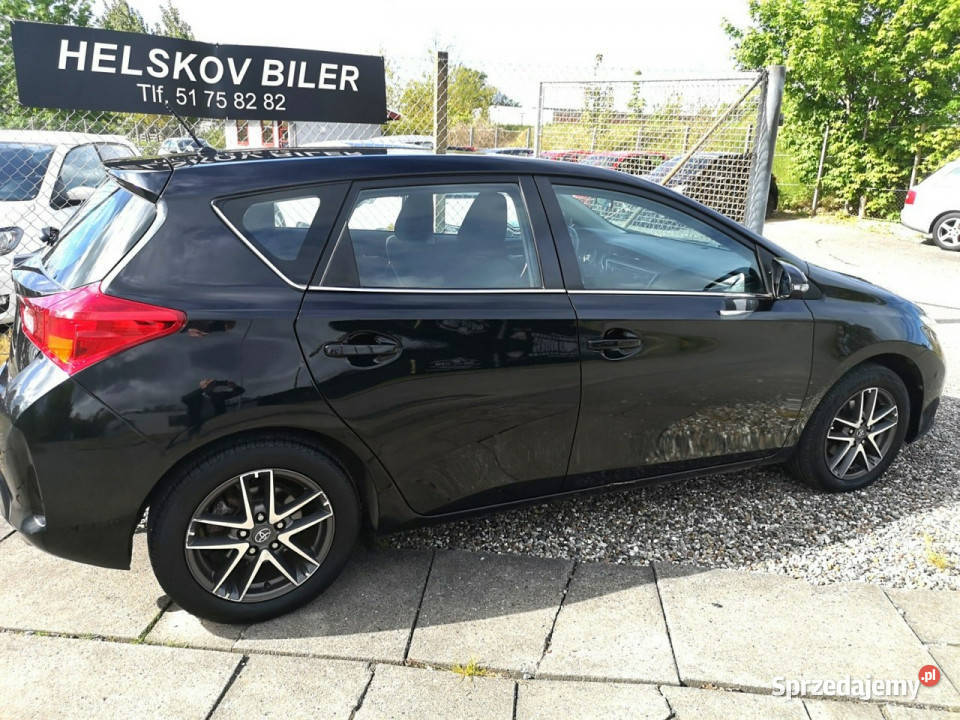 Toyota Auris II 2012 czarny wielkopolskie
