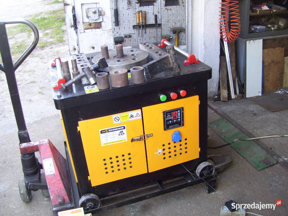 Giętarka do prętów rur itp walcarka zaginarka Pozostałe lubuskie Zielona Góra