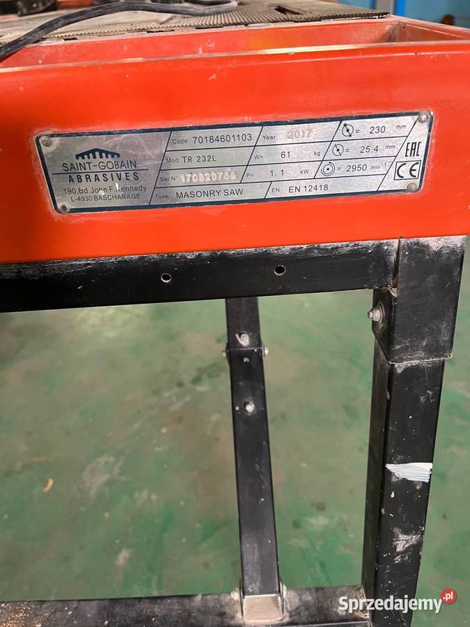 Przecinarka wodna do płytek TR232 L