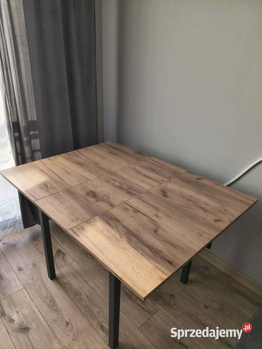 Stół rozkładany dąb Craft złoty 90x90 Bytom