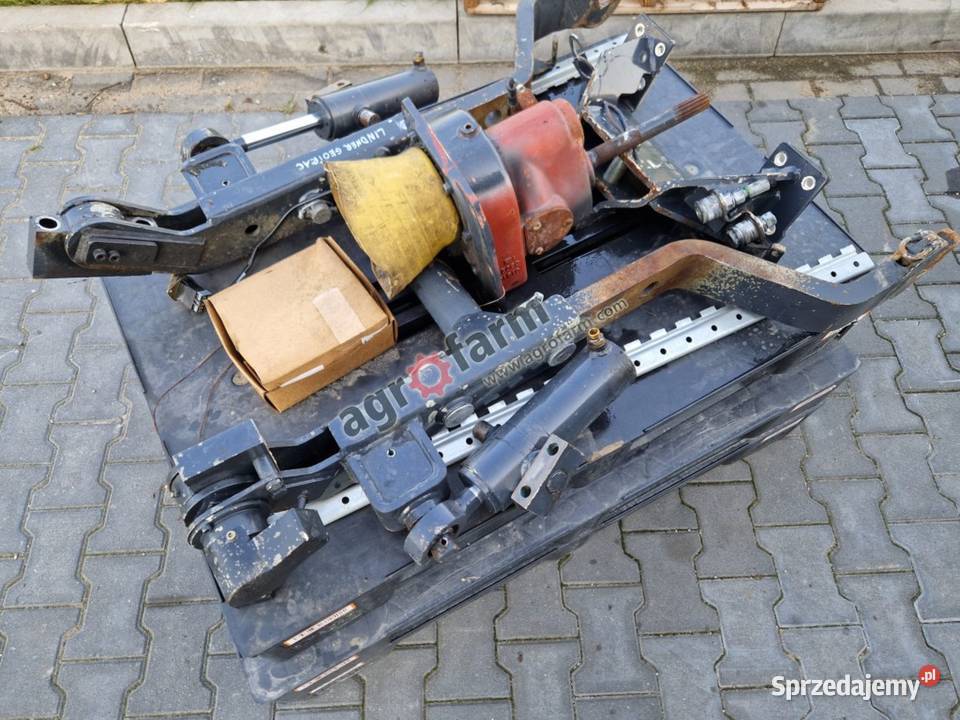 TUZ przedni podnośnik WOM Lindner Geotrac dolnośląskie Byków