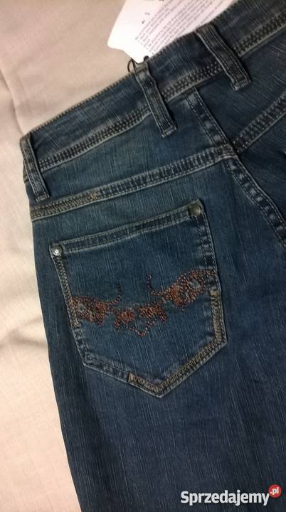 Ciemnnoniebieskie jeansy firmy GreenHouse mazowieckie Warszawa