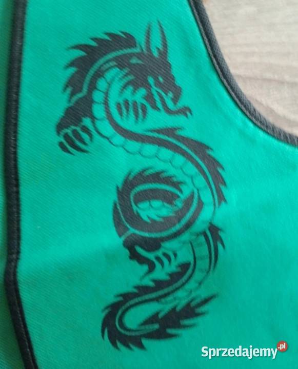 Kamizelka zielona bal przebierańców karnawał Pozostałe Krosno