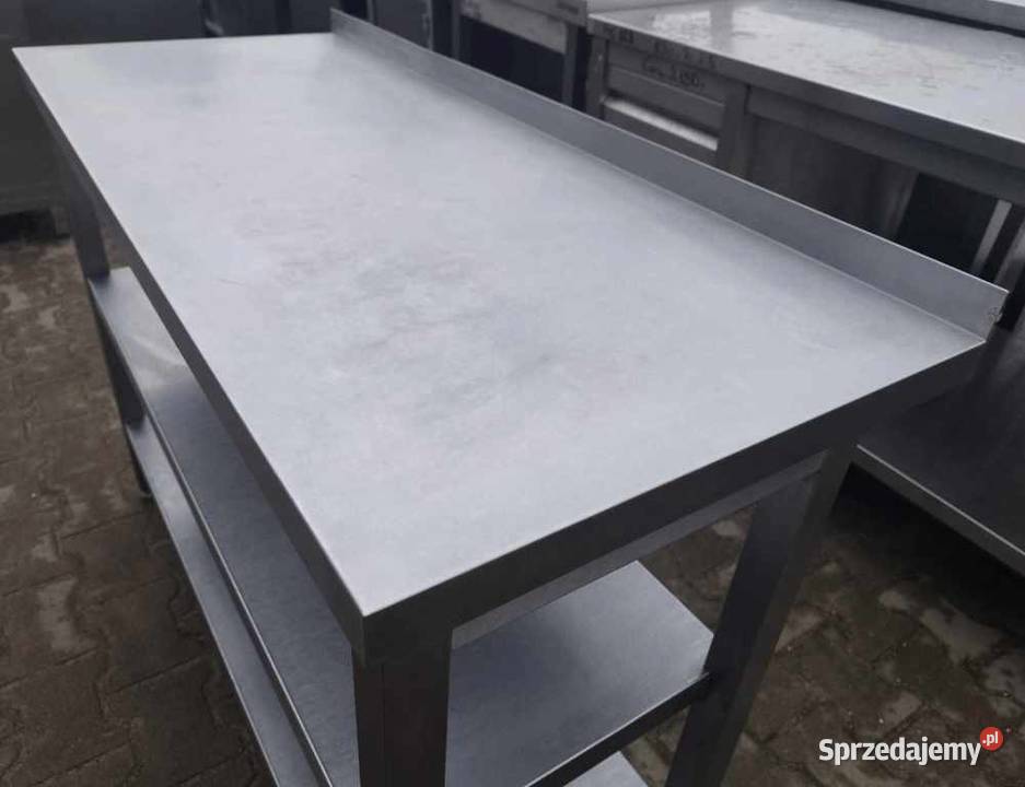 Stół z 2 półkami Pozostałe