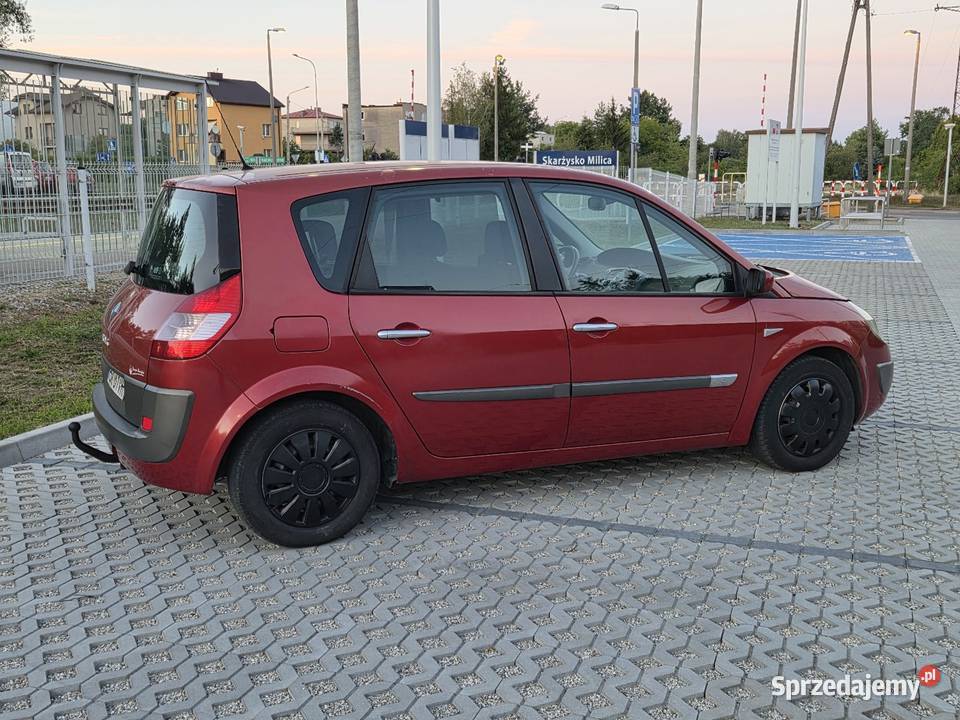 Renault Scenic 15 Dci Hak Klima Godny Polecenia Zarejestrowany w Polsce Samochody osobowe Skarżysko-Kamienna