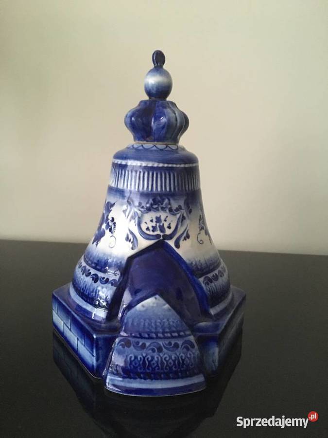 porcelanowa butelka kolekcjonerska Pruszcz Gdański