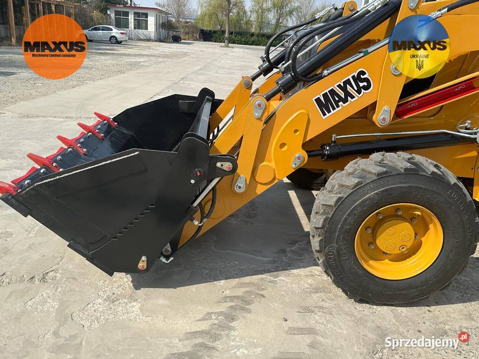 NOWY MAXUS 3CX 93kW CUMMINS Koparko Ładowarka Kabina Koparko ładowarki zachodniopomorskie Szczecin