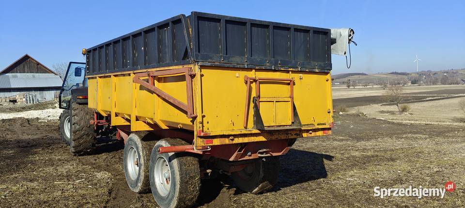 Przyczepa tandem wywrotka 14t skorupowa świętokrzyskie Kijany