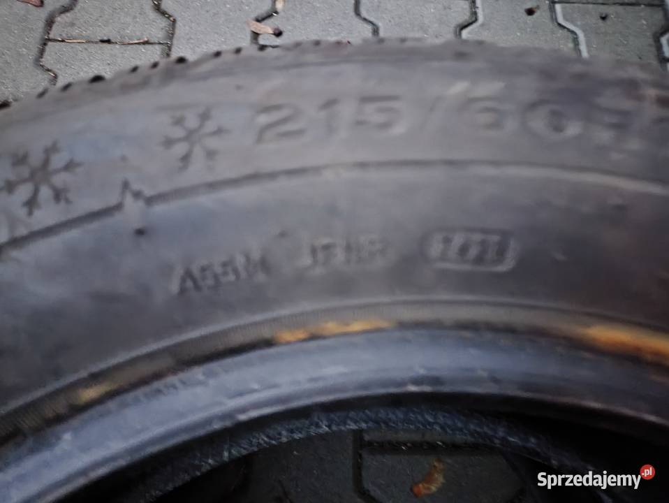 Opony 16 215 wielkopolskie Poznań sprzedam