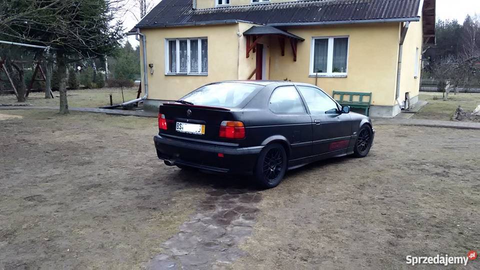 BMW E36 M3 MPAKIETTuningCzarny MatGwintAluSkóry Gutowiec