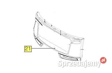 SPOJLER POD BLAKISTE do przyczep Hobby 2500mm sprzedam