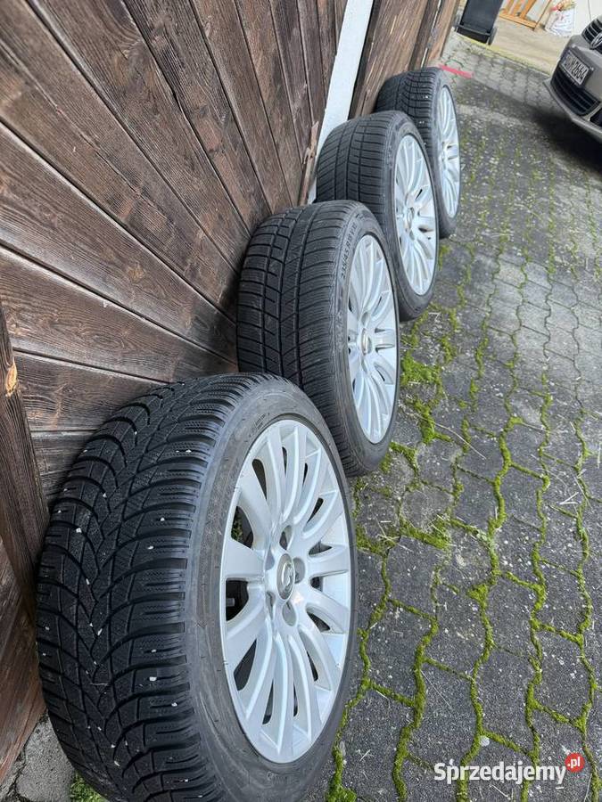 alufelgi Opel Insygnia 5x120 18 opony Zima 8mm Samochodowe Góra