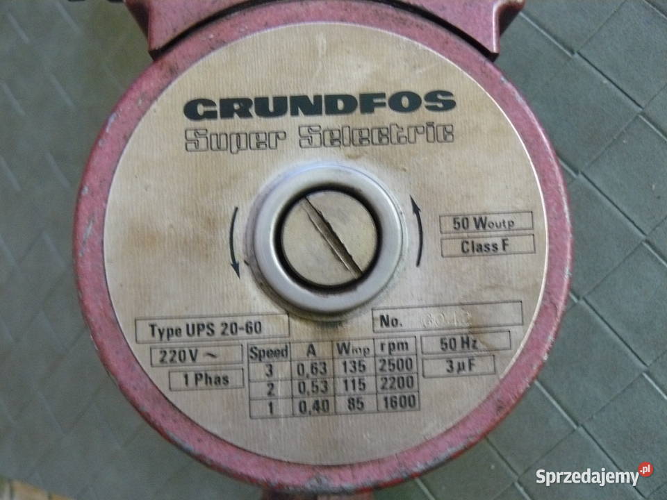 Pompa obiegowa do co Grundfos lubuskie Nowa Sól sprzedam