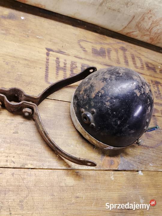 Stara lampa rowerowa Hckel mocowanie Ostrów Wielkopolski