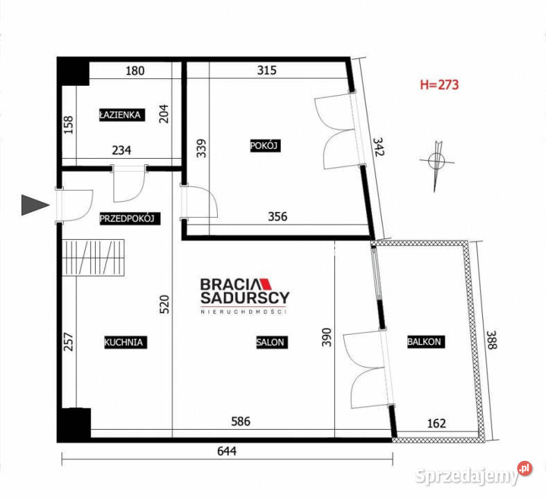 Mieszkanie Kraków Cieszyńska 4321m2