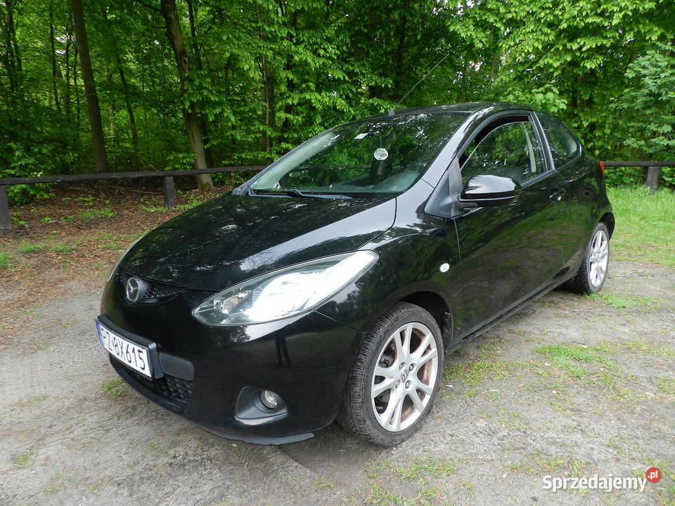 Mazda 2 II BEZ RDZY śliczna niezawodna tania 2 Puszczykowo