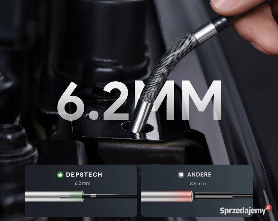 PROFESJONALNA KAMERA INSPEKCYJNA ENDOSKOP Gdańsk