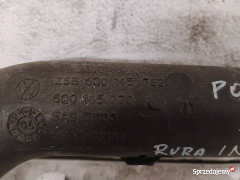 WĄŻ RURA DOLOT POWIETRZA VW POLO 14 TDI wielkopolskie sprzedam