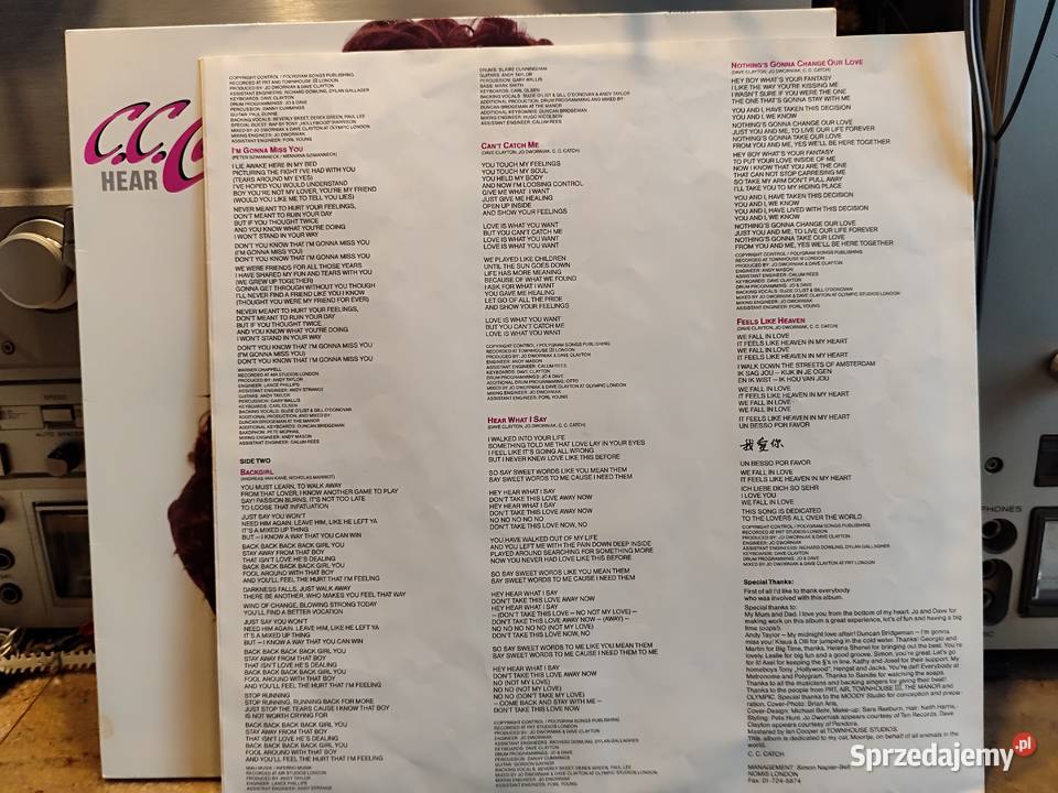 CCCatch Hear what i say na winylu Stargard