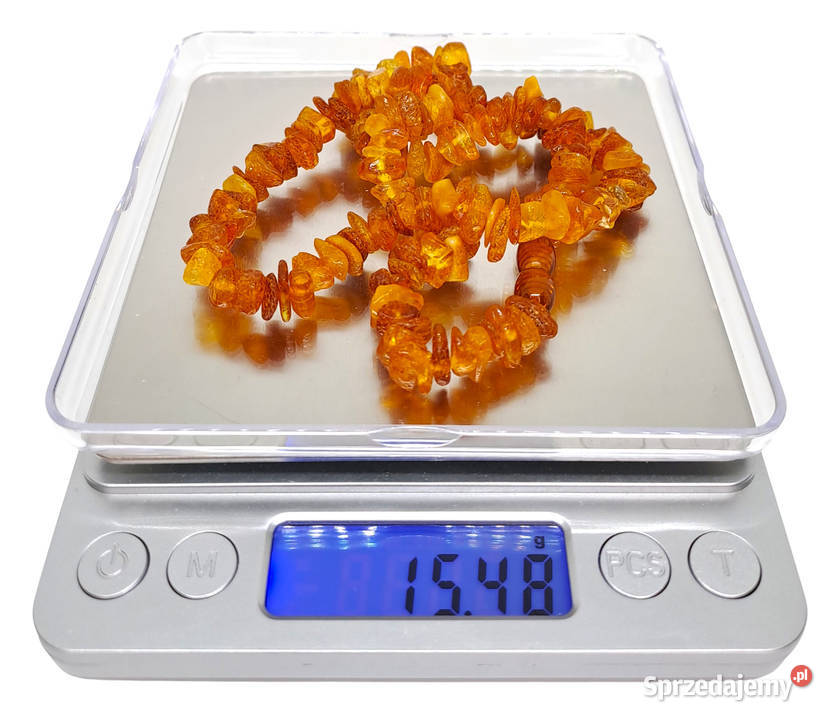 Korale z bursztynu BURSZTYN bałtycki sieczka Warszawa