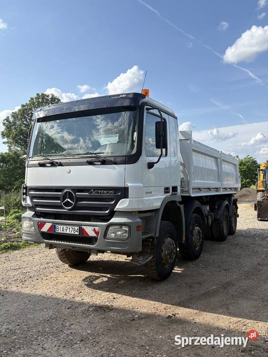 Mercedes Actros 4141 MP2 8x6 tacho na tarczki Białystok sprzedam