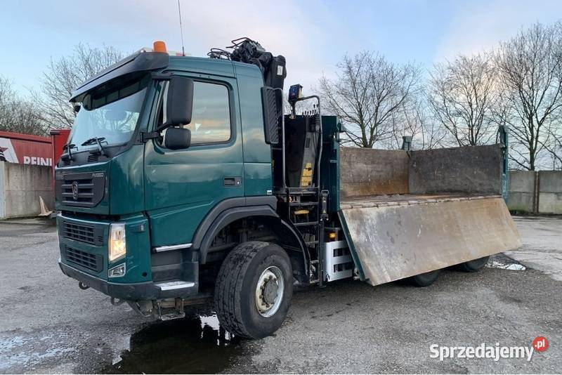 wywrotka 6x6 z dzwigiem Volvo Terberg Wywrotki Warszawa sprzedam