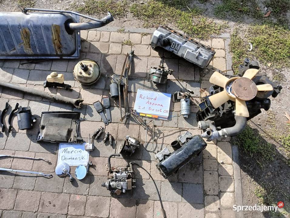 Opel Ascona B Diesel Dizel CIH Benzyna części 20 Wiązów