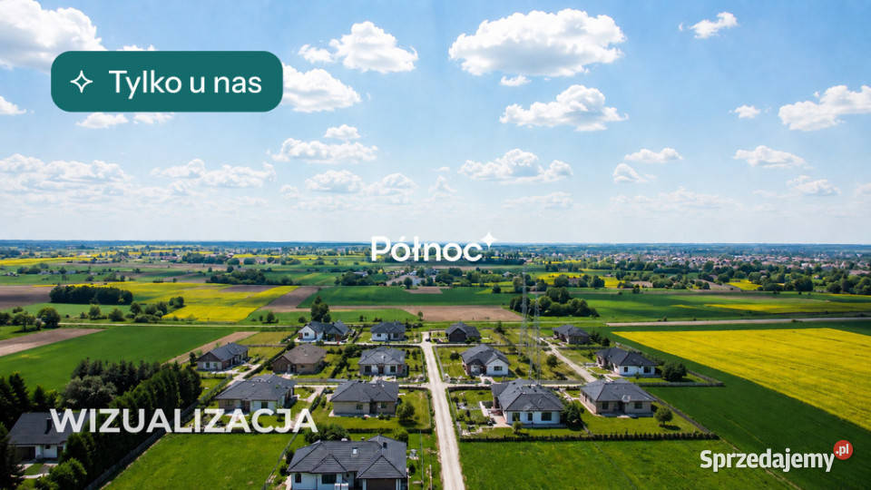2 działki budowlane Lublin H i M Sachsów
