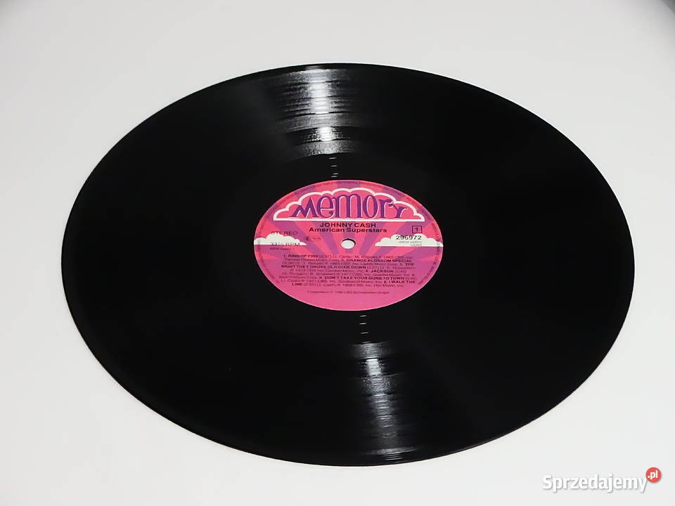 Johnny Cash American Superstars Vinyl LP Stereo Biłgoraj