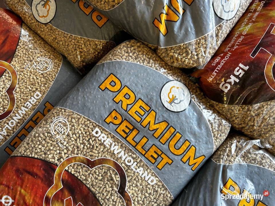 Pellet Premium DINPLUS A1 iglastysosnowy 6mm Klimontów