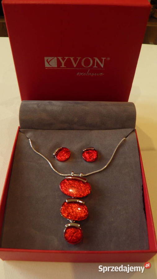 Komplet biżuterii antyalergicznej żywica Sandomierz sprzedam