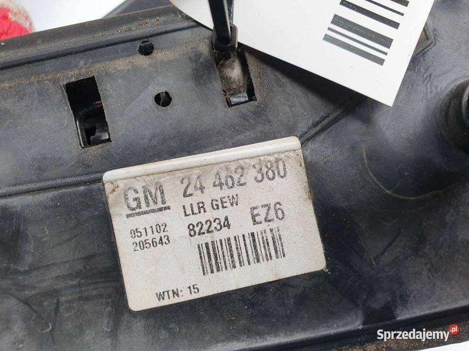 LUSTERKO PRAWE OPEL ZAFIRA 2AU EU 24462380 Lipno